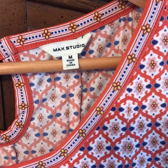 Max Studio Pleated Dress - Picture 2 of 6